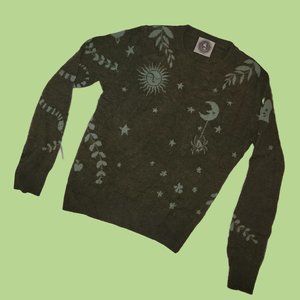 Happy Sheep Cashmere Whimsy Goth Sweater